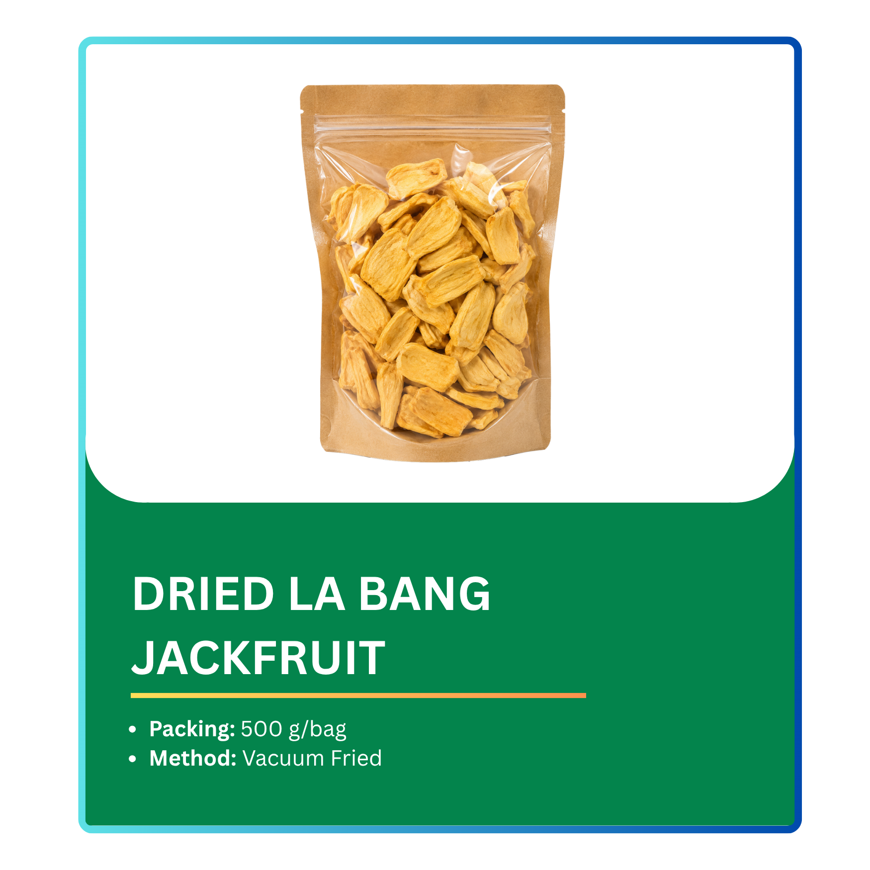 Dried La Bang Jackfruit