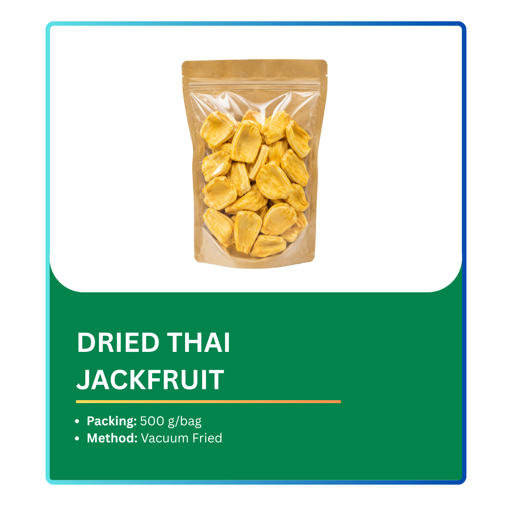 Dried Thai Jackfruit