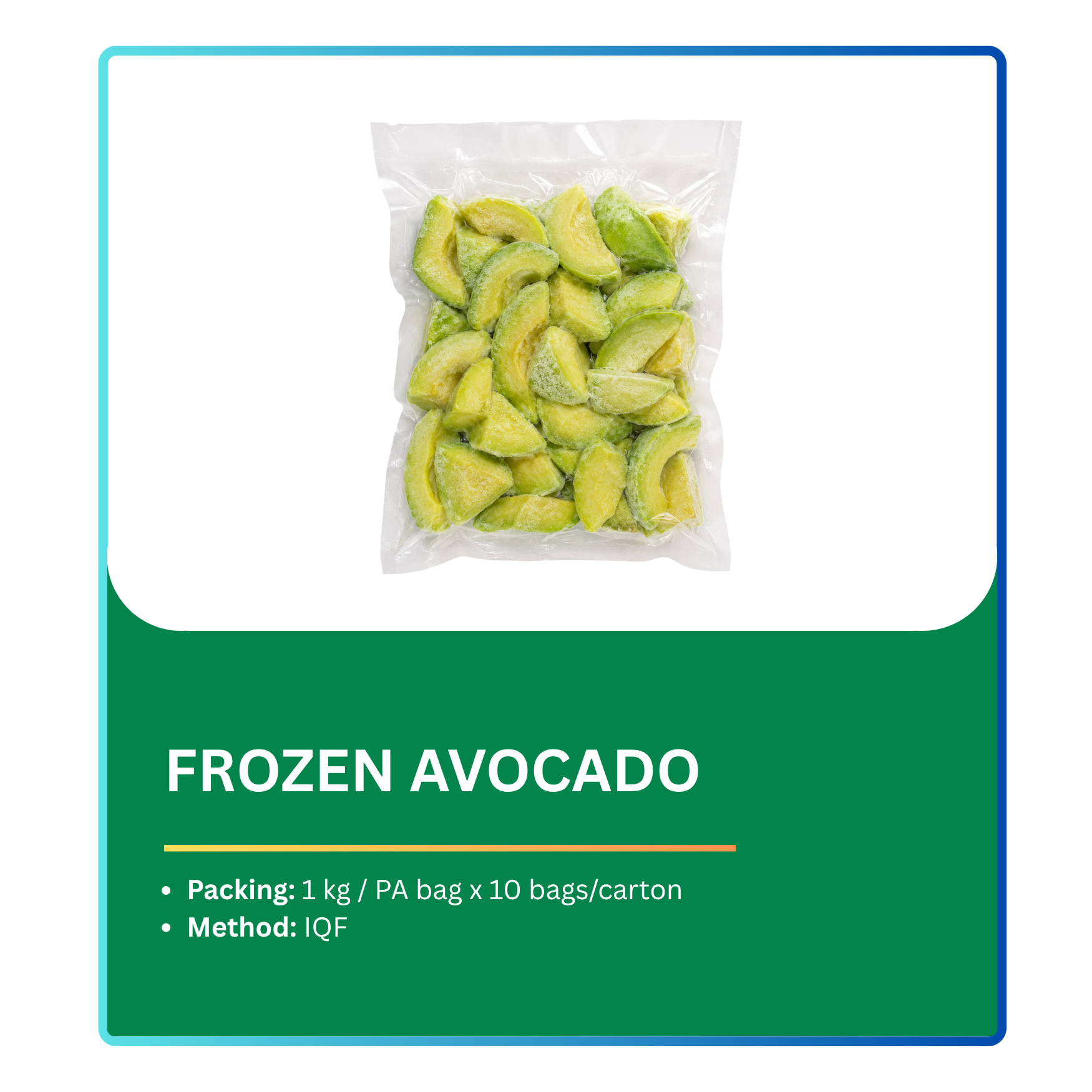 Frozen Avocado