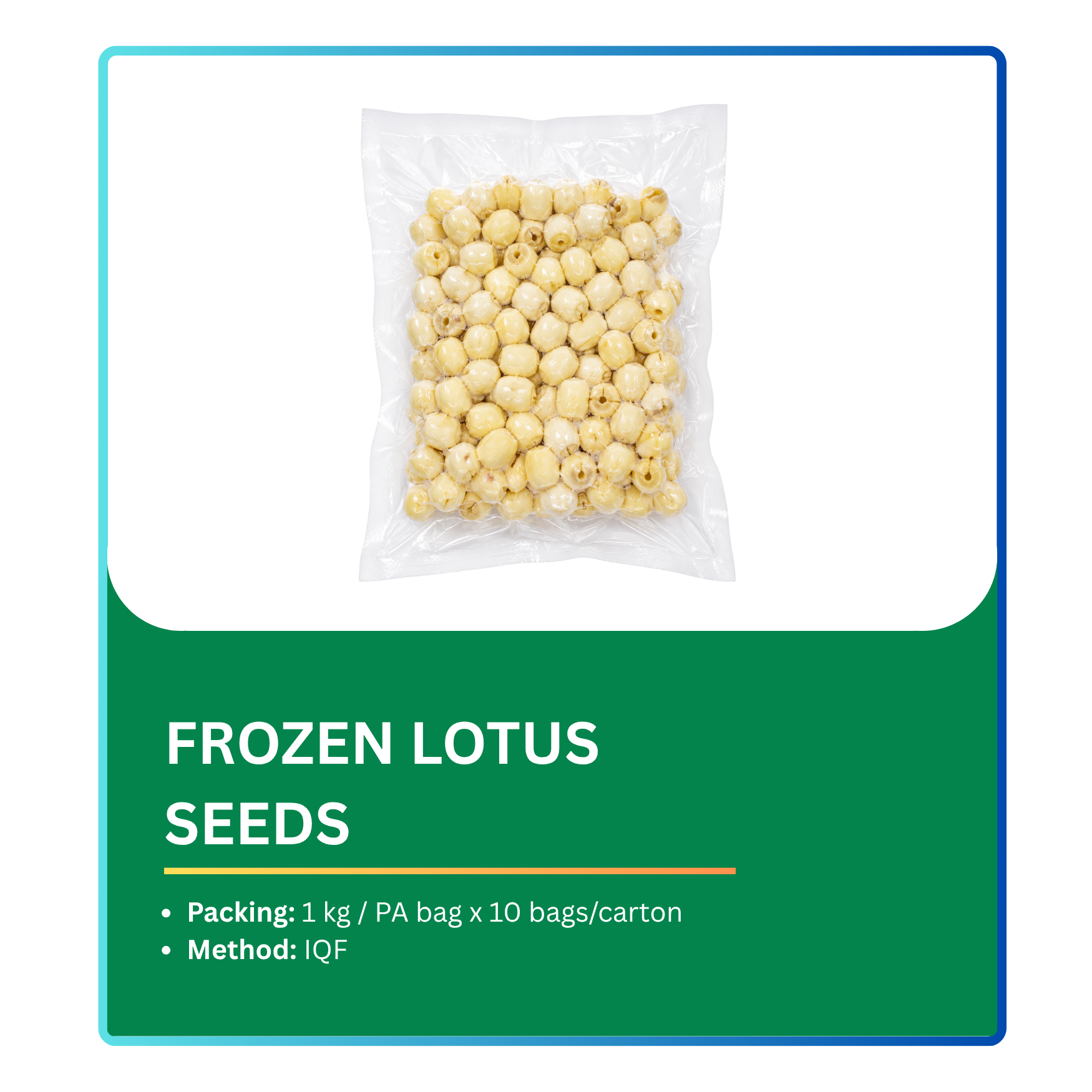 Frozen Lotus Seeds