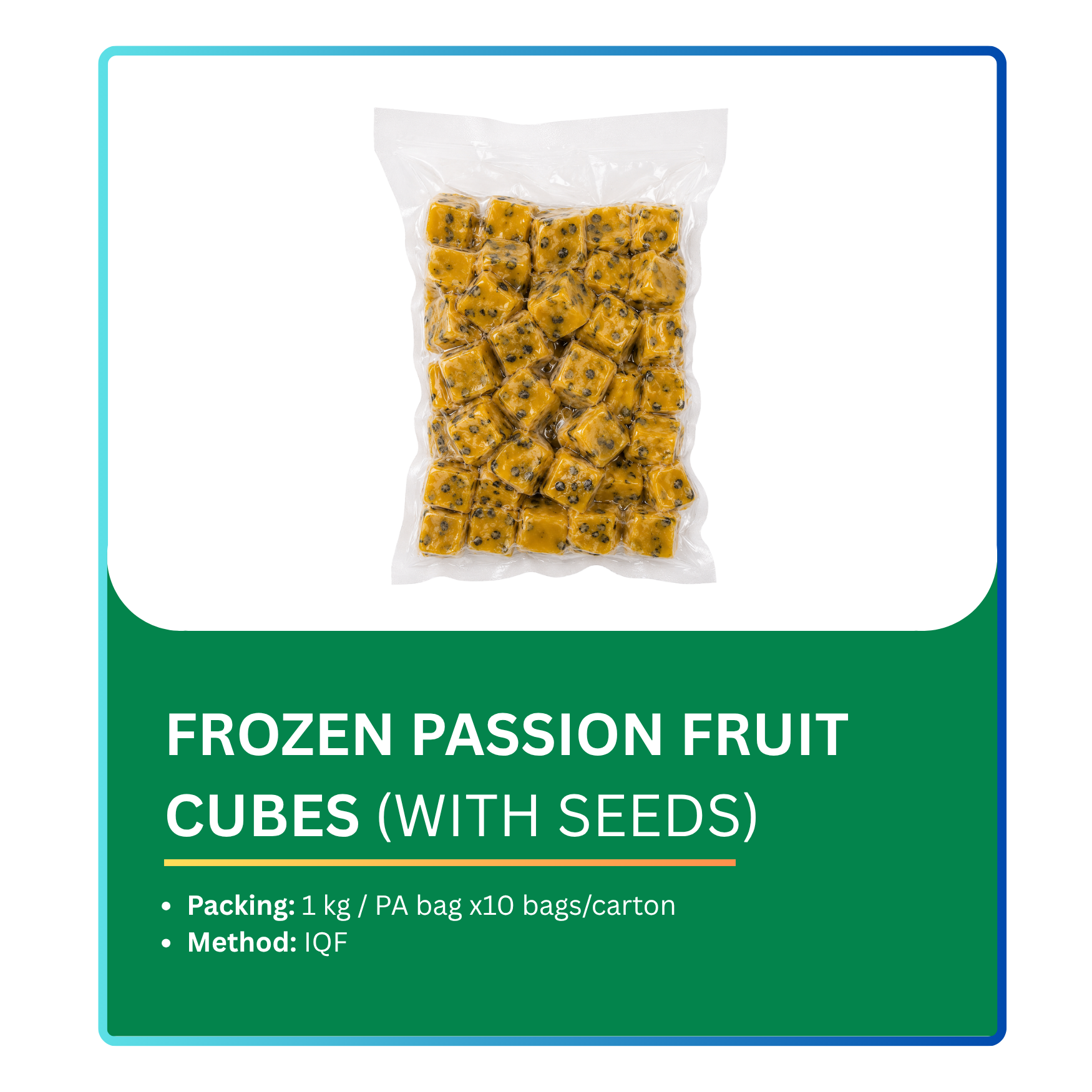 Frozen Passion Fruit