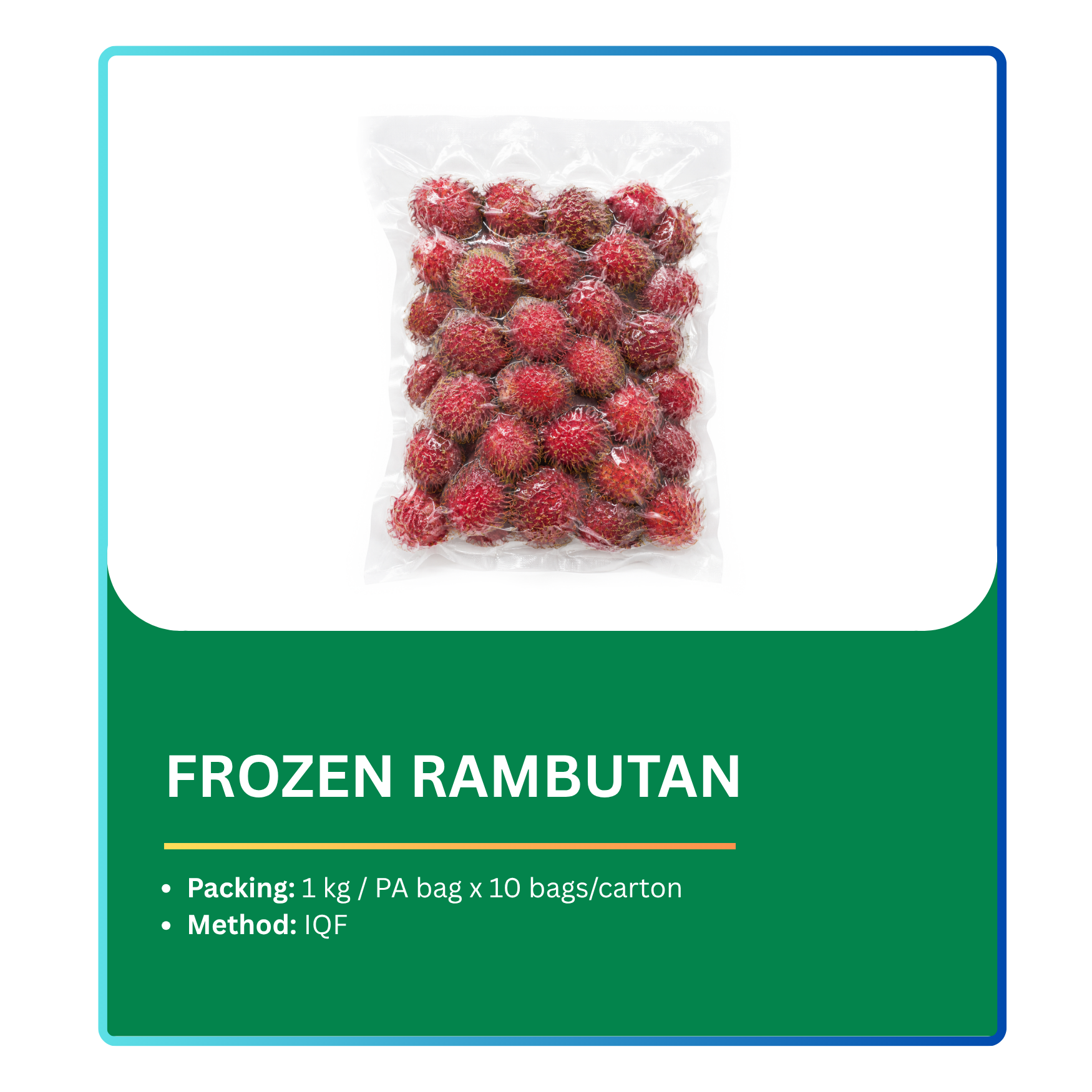 Frozen bitter